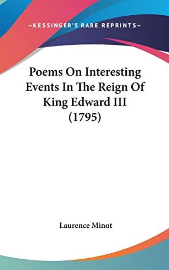 Poems On Interesting Events In The Reign Of King Edward III (1795)