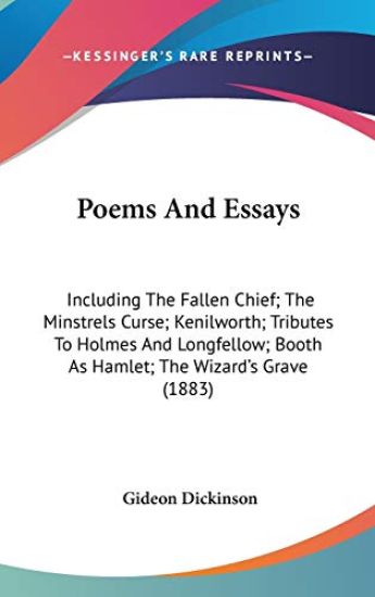 Poems And Essays