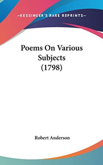 Poems On Various Subjects (1798)