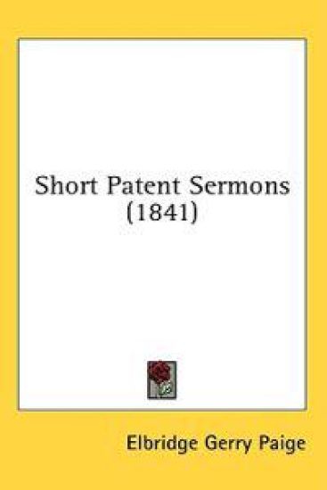 Short Patent Sermons (1841)