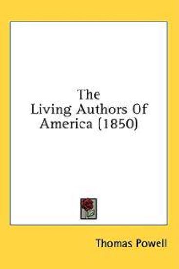 The Living Authors Of America (1850)