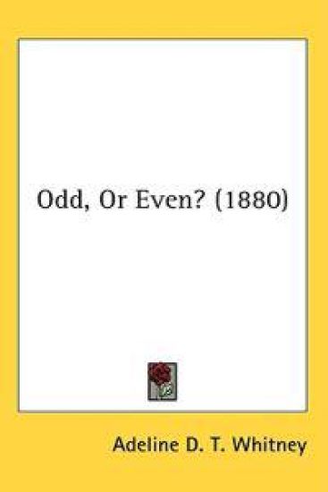 Odd, Or Even? (1880)