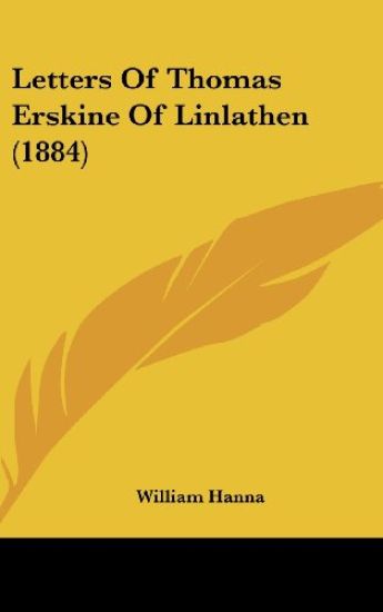 Letters Of Thomas Erskine Of Linlathen (1884)