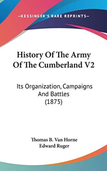 History Of The Army Of The Cumberland V2