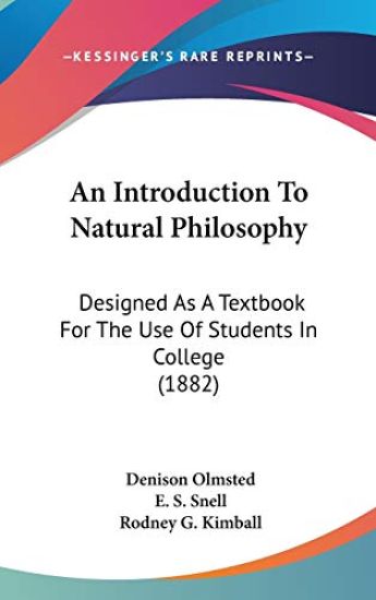 An Introduction To Natural Philosophy