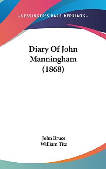 Diary Of John Manningham (1868)