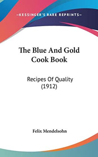 The Blue and Gold Cook Book