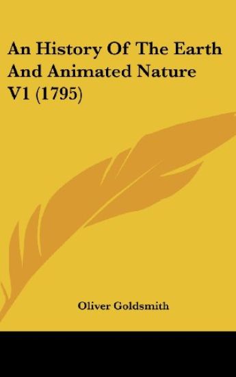 An History Of The Earth And Animated Nature V1 (1795)