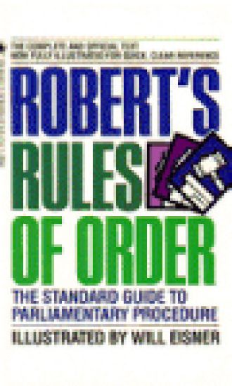 Robert's Rules of Order