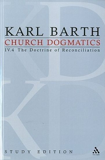 Church Dogmatics Study Edition 30