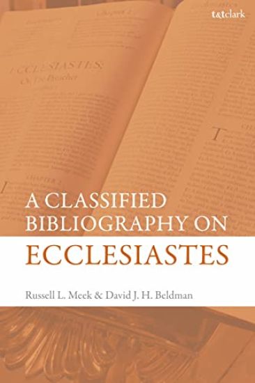 A Classified Bibliography on Ecclesiastes