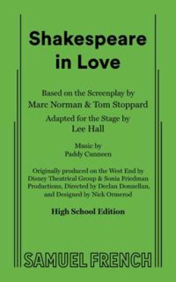 Shakespeare in Love (High School Edition)
