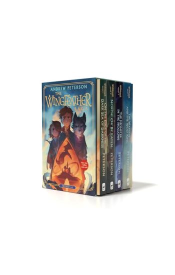 Wingfeather Saga Boxed Set: On the Edge of the Dark Sea of Darkness; North! or Be Eaten; The Monster in the Hollows; The Warden and the Wolf King