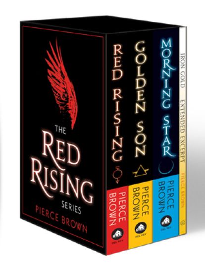 Kansikuva: Red Rising 3-Book Box Set: Red Rising, Golden Son, Morning Star, and an Exclusive Extended Excerpt of Iron Gold