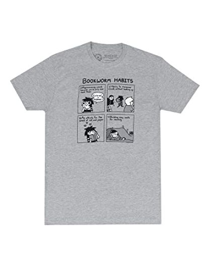 Sarah's Scribbles: Bookworm Habits Unisex T-Shirt Small