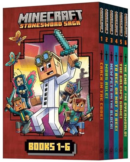 Minecraft Stonesword Saga Chapter Book Boxed Set (Minecraft Stonesword Saga)