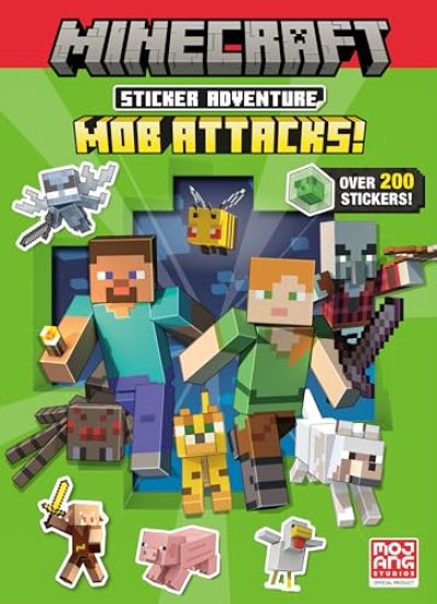 Minecraft Sticker Adventure: Mob Attacks! (Minecraft)
