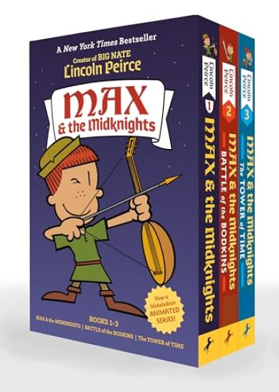 Max and the Midknights Paperback 3-Book Boxed Set: Max and the Midknights; Max and the Midknights: Battle of the Bodkins; Max and the Midknights: The
