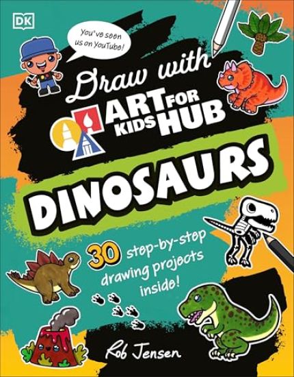 Draw with Art for Kids Hub Dinosaurs