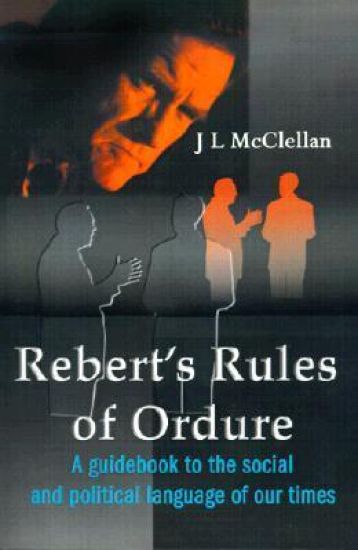 Robert's Rules of Ordure
