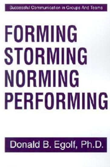 Forming Storming Norming Performing