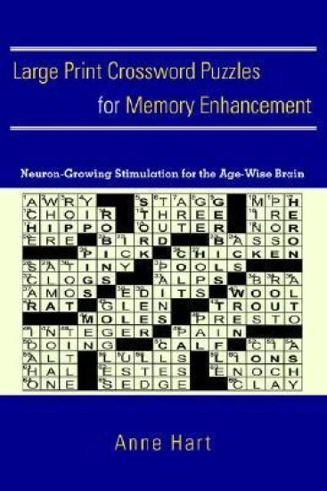 Large Print Crossword Puzzles for Memory Enhancement