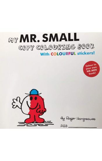 MR MEN MR SMALL COLOURING