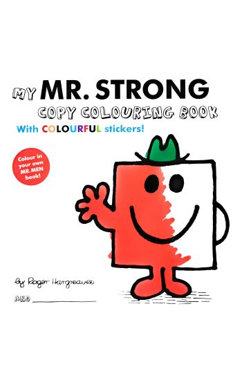 MR MEN MR STRONG COLOURING