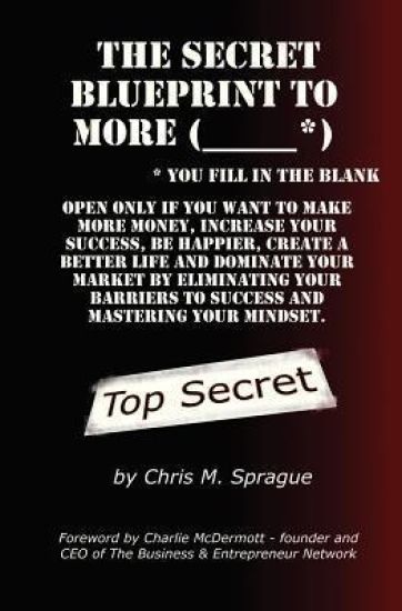 The Secret Blueprint to More (_____*): Make More Money, Increase Your Success, Be Happier, Create a Better Life and Dominate Your Market by Eliminatin