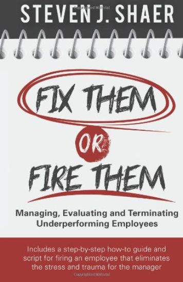 Fix Them or Fire Them: Managing, Evaluating and Terminating Underperforming Employees