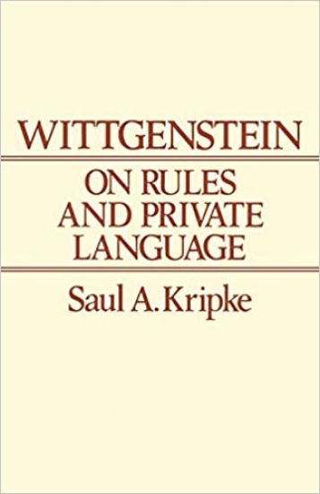 Kansikuva: Wittgenstein on Rules and Private Language