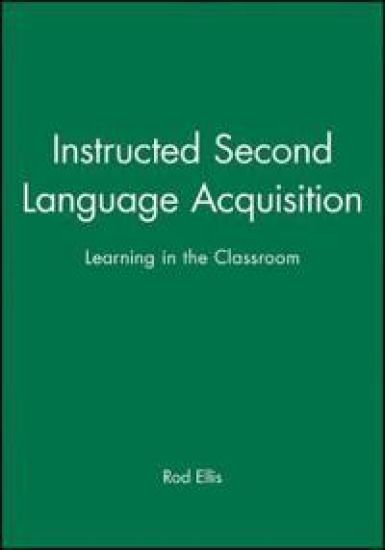 Instructed Second Language Acquisition