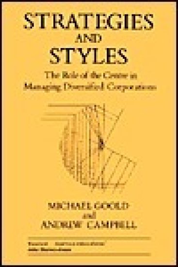 Strategies and Styles