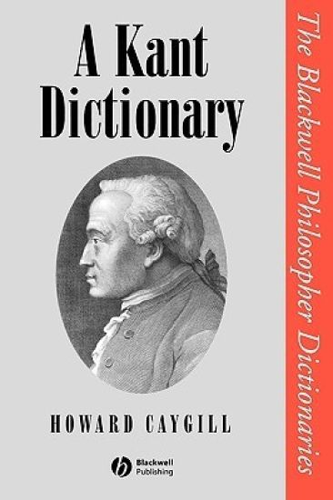 A Kant Dictionary
