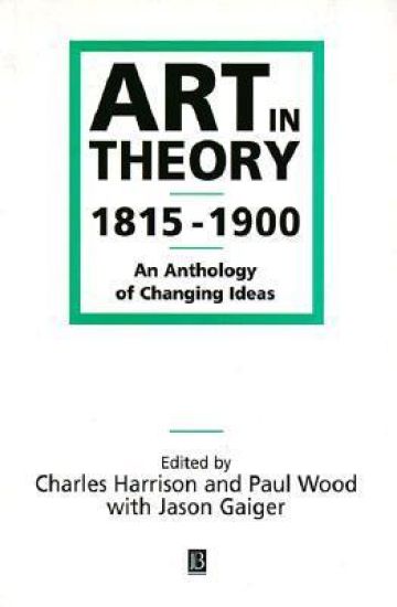 Art in Theory 1815-1900
