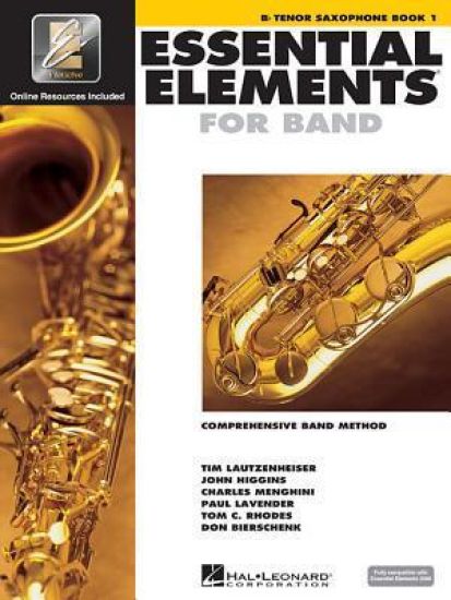 Essential Elements for Band - BB Tenor Saxophone Book 1 with Eei (Book/Online Media) [With CDROM and CD (Audio) and DVD]