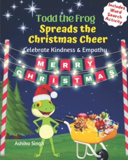 Todd the Frog Spreads the Christmas Cheer