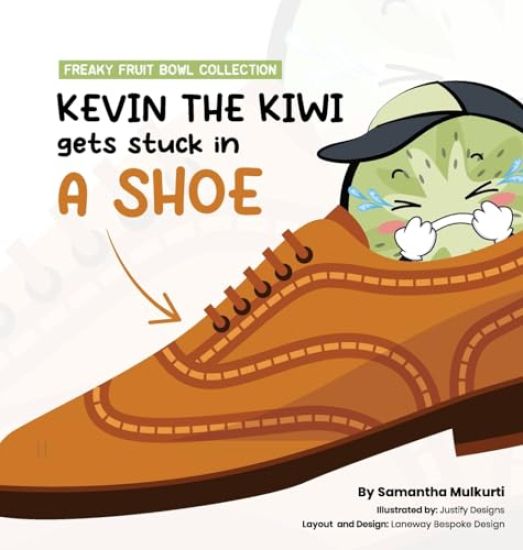 Kevin the Kiwi gets stuck in a Shoe