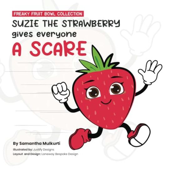 Suzie the strawberry gives everyone a scare