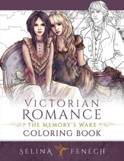 Victorian Romance - The Memory's Wake Coloring Book
