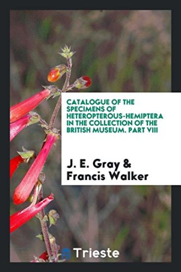 Catalogue of the Specimens of Heteropterous-Hemiptera in the Collection of the British Museum. Part VIII