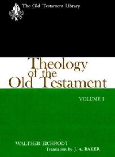 Theology of the Old Testament, Volume One