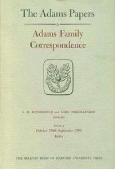 Adams Family Correspondence