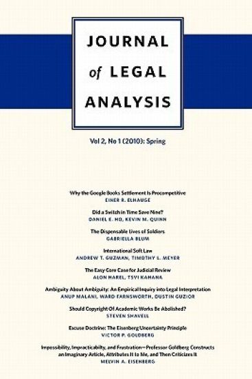 Journal of Legal Analysis
