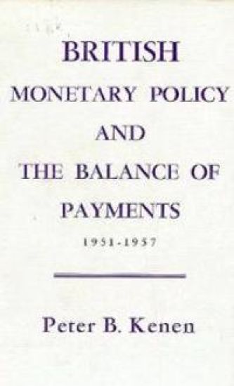 British Monetary Policy and the Balance of Payments, 1951–1957