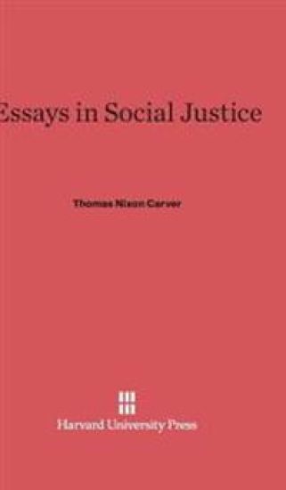 Essays in Social Justice