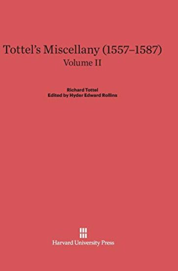 Tottel's Miscellany (1557-1587), Volume II