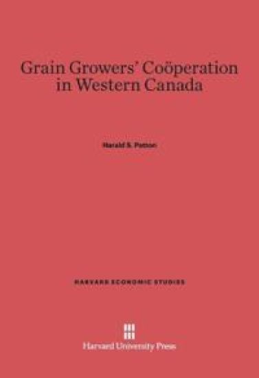 Grain Growers' Cooperation in Western Canada
