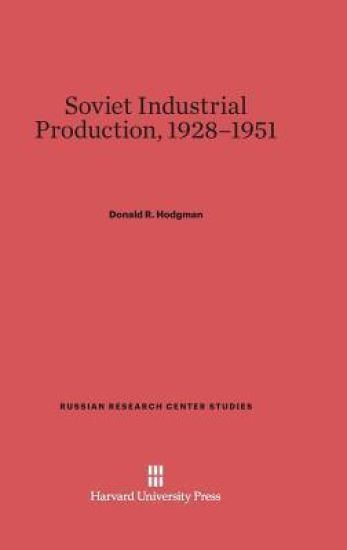 Soviet Industrial Production, 1928-1951