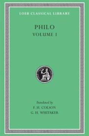 Philo, Volume I